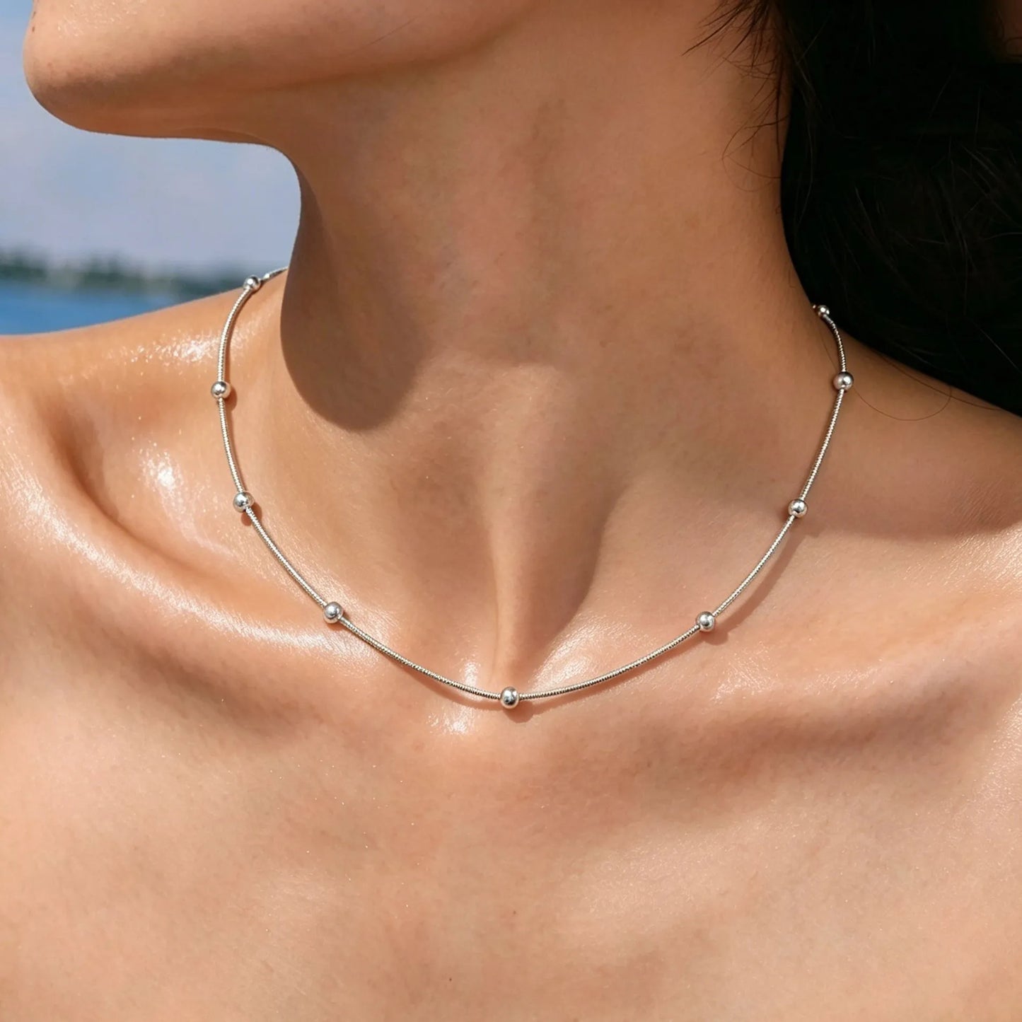 Beaded Chain Necklace