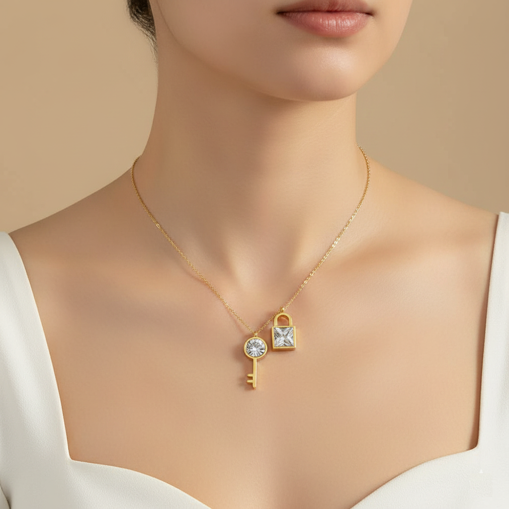 Collier Luxe Clé Secrète