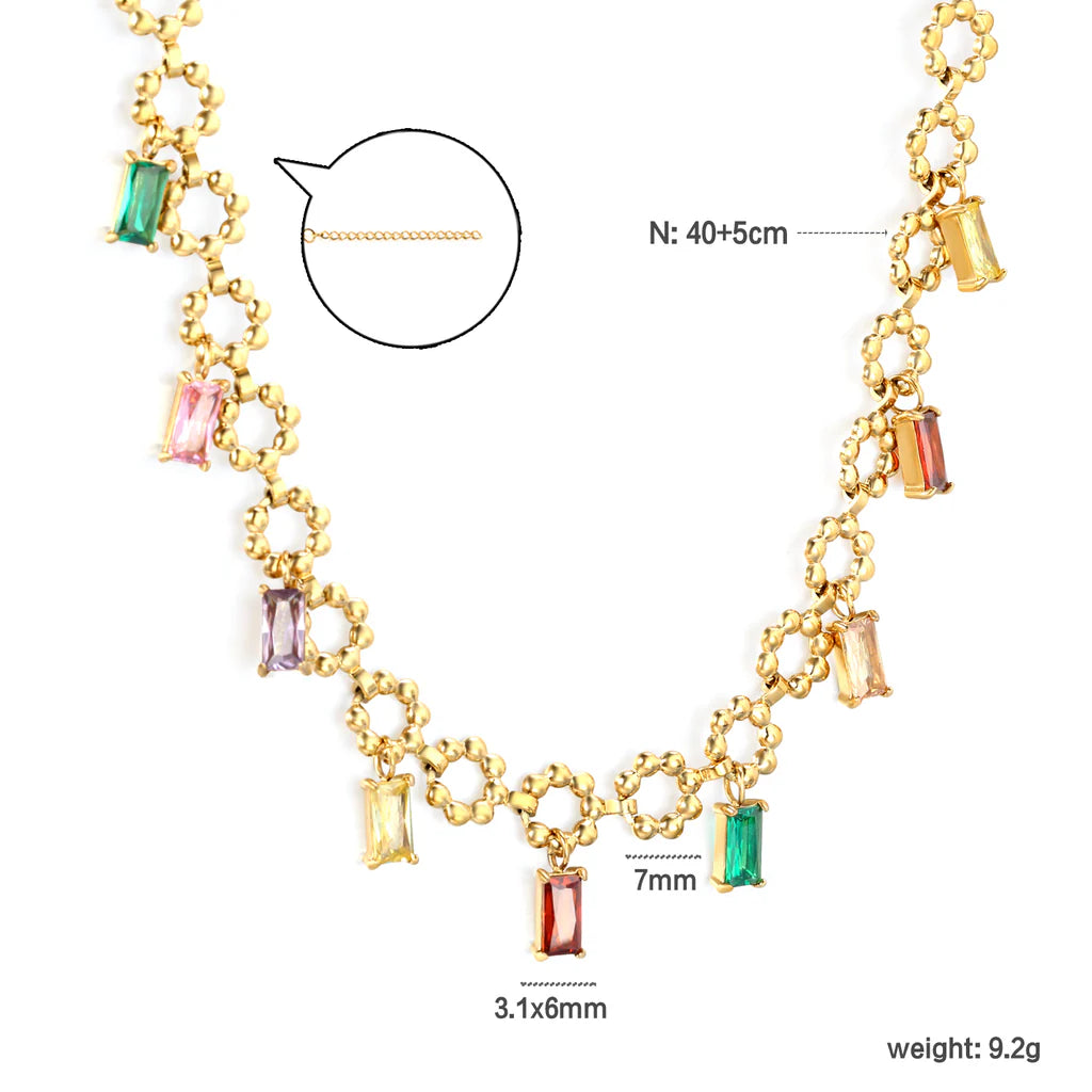 Collier Spectre Sept Pierres