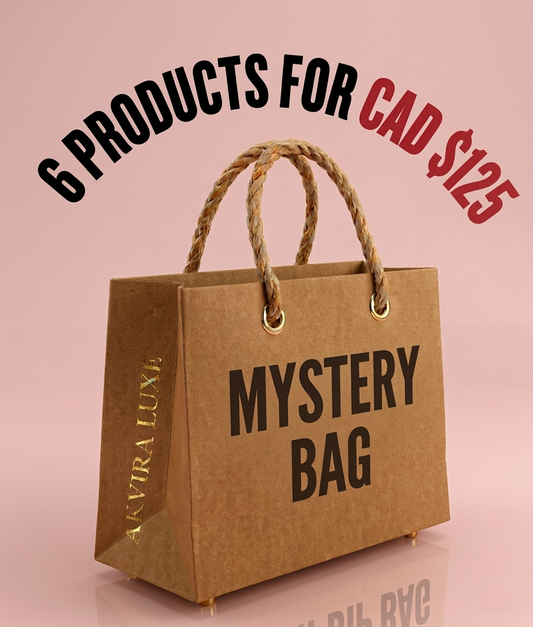 Rempli de produits d'une valeur d'au moins 180 CAD