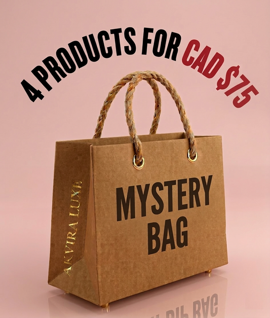 Rempli de produits d'une valeur d'au moins 120 $ CA