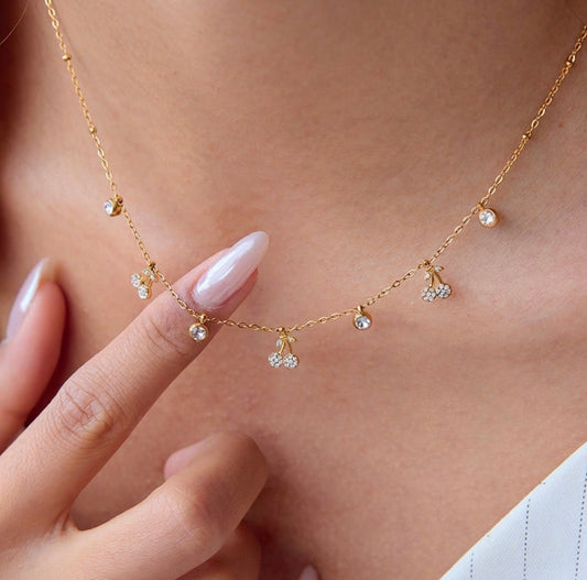 Cherry Pendant Necklace