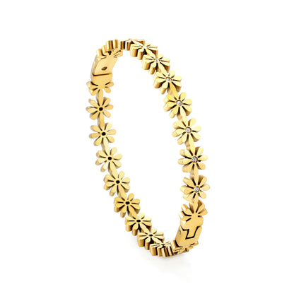 Daisy Flower Bangle