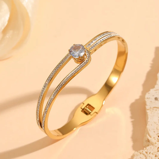 Diamond Hug Bangle