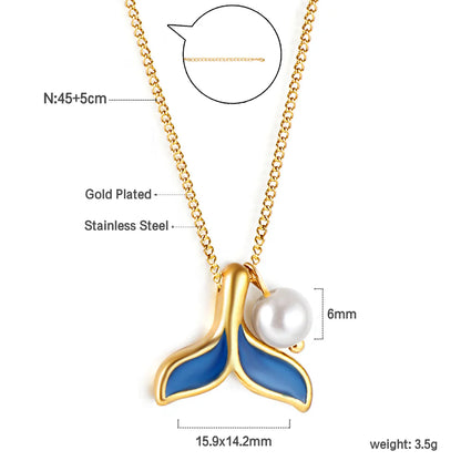 Collier sirène beauté de l'océan
