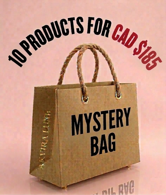 Rempli de produits d'une valeur d'au moins 250 $ CA