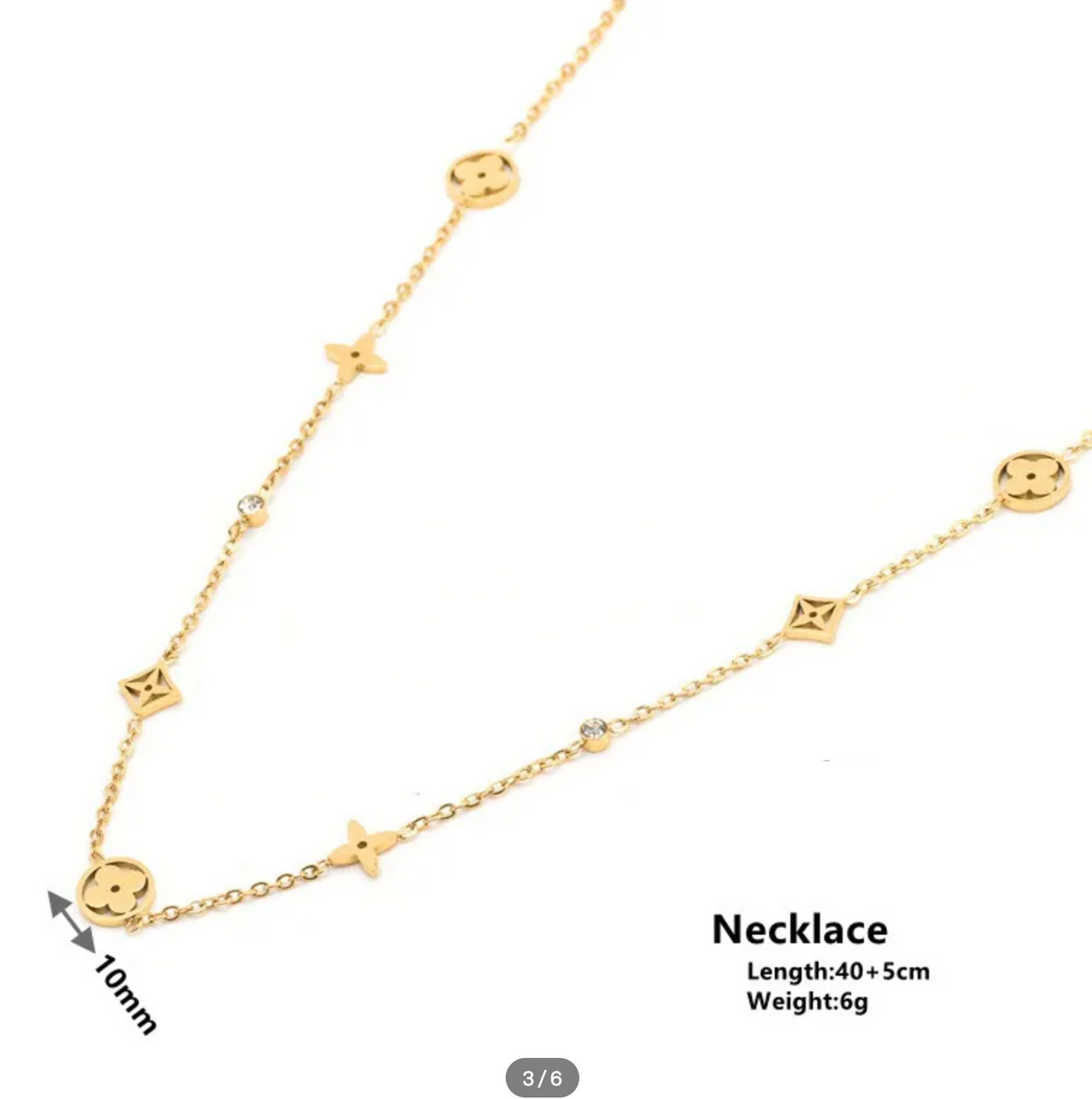 Clover Star Necklace