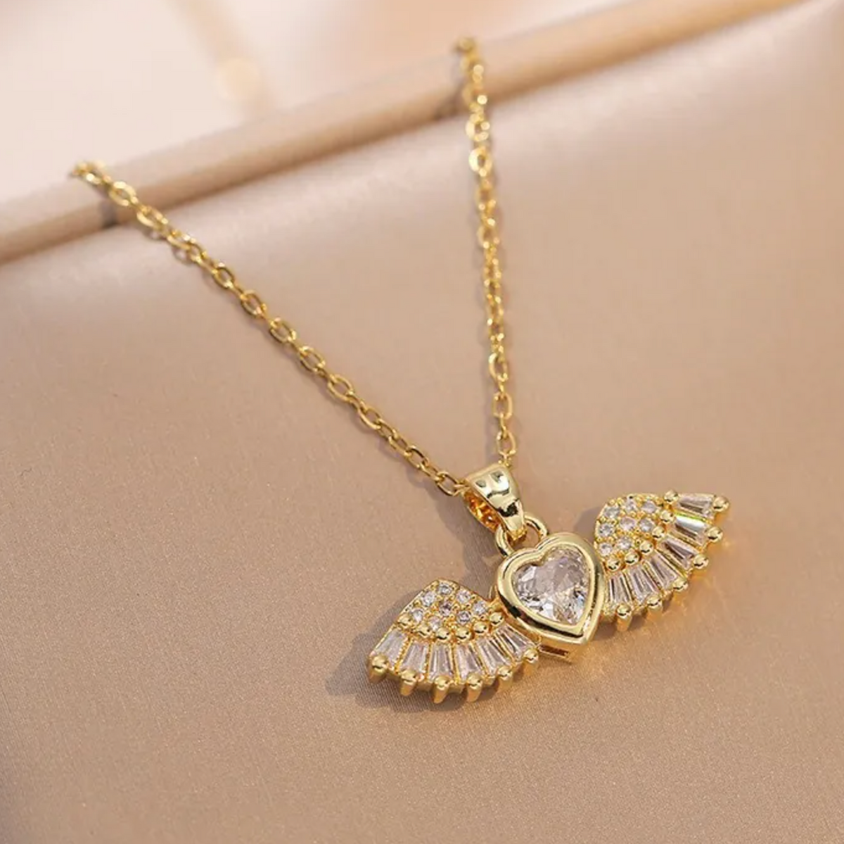 Angel wings necklace
