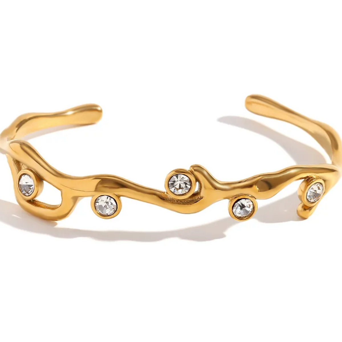 Wave Cuff Bracelet