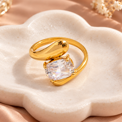 Luxe Cubic Ring