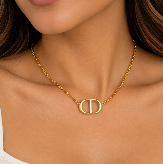 CD Chain Necklace
