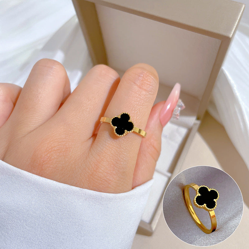 Four Leaf Clover Ring