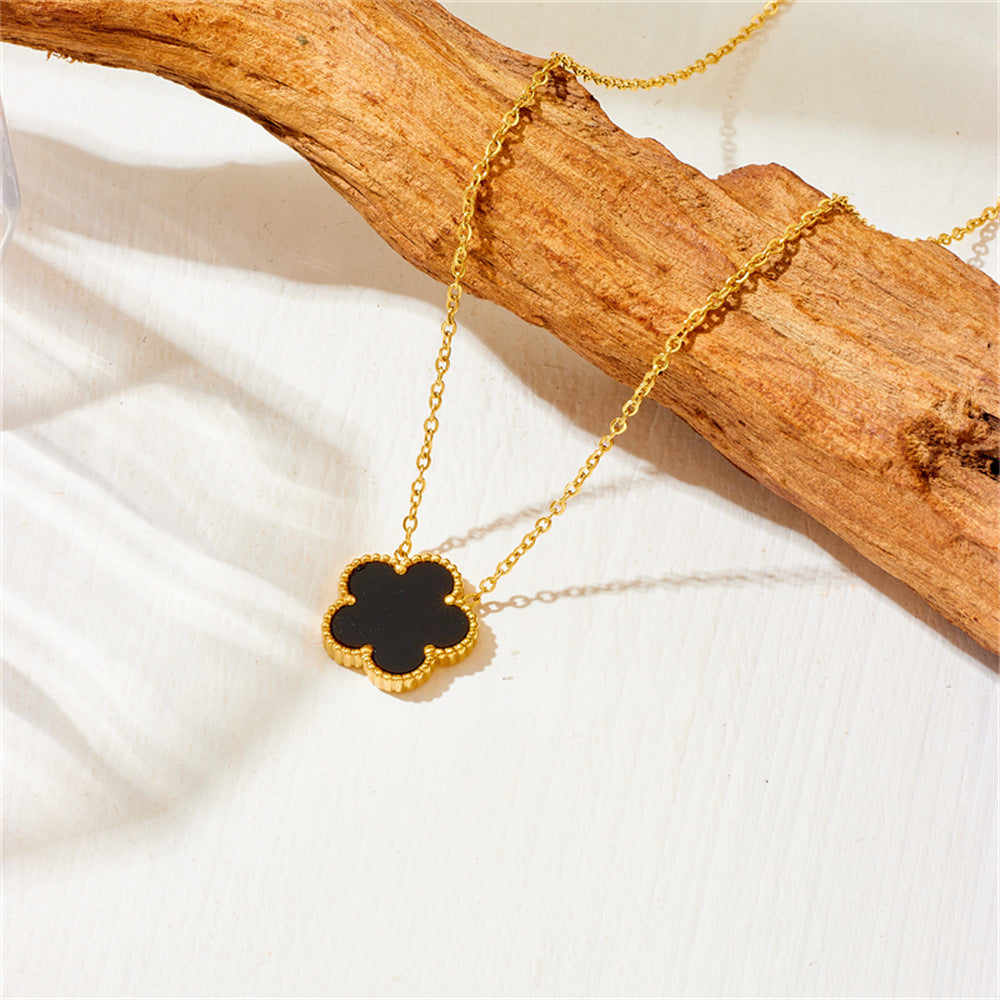 Collier Trèfle à Cinq Feuilles