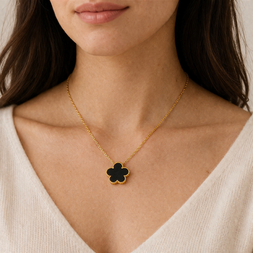 Collier Trèfle à Cinq Feuilles