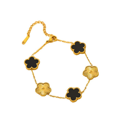 Five Leaf Clover Bracelet