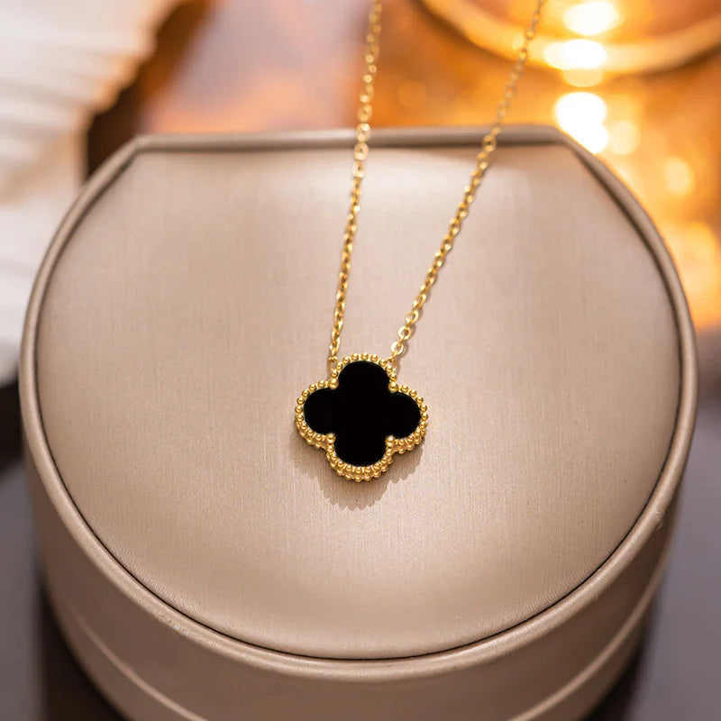 Collier Trèfle à quatre feuilles