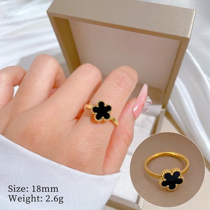 Five Leaf Clover Ring