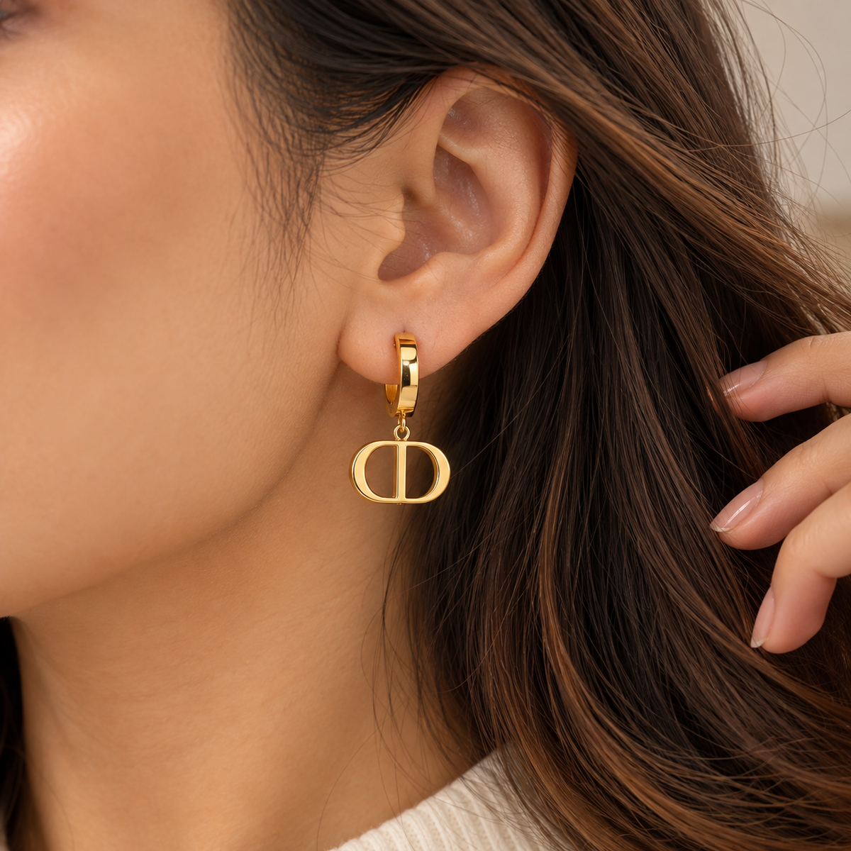 Double D Earrings