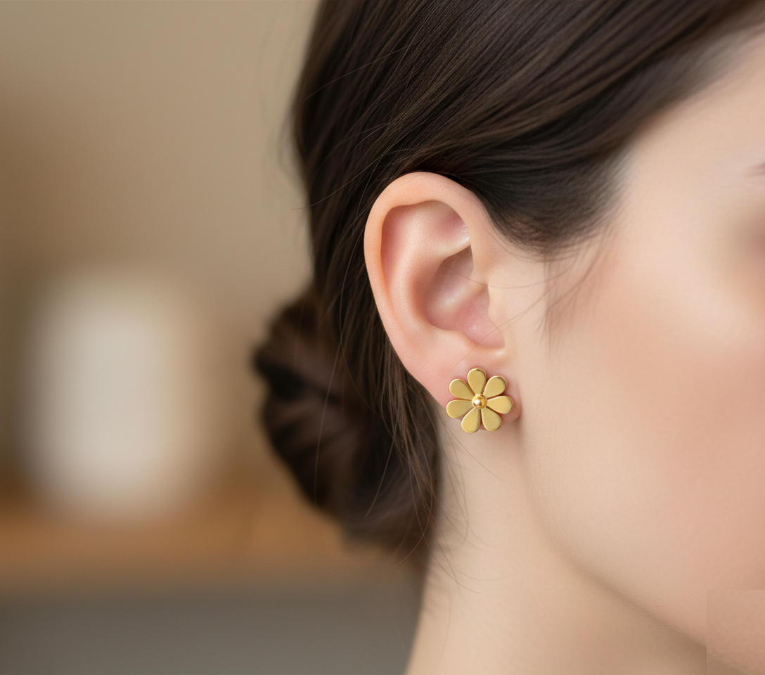 Sweet Floral Spark Studs