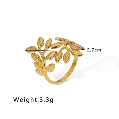 Leafy Ring