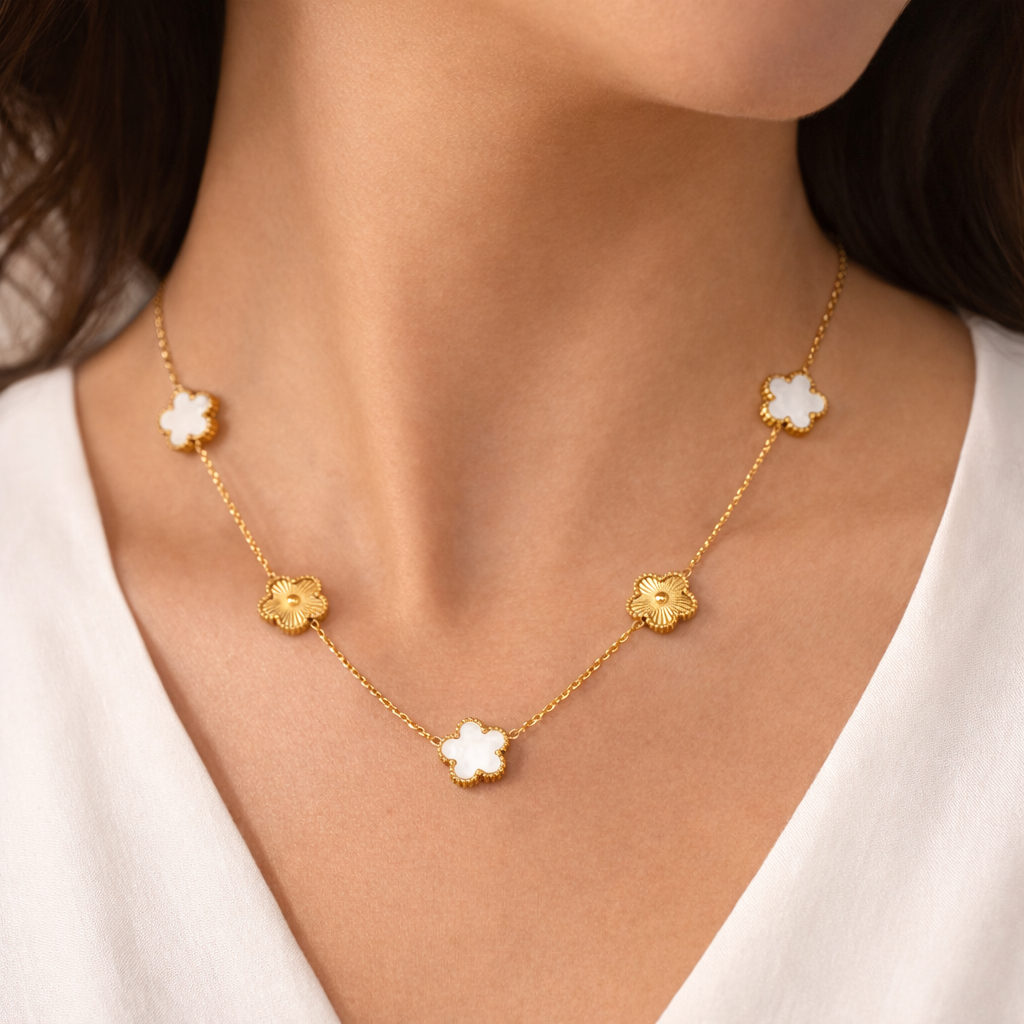 Multi Clover necklace