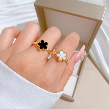 Five Leaf Clover Ring