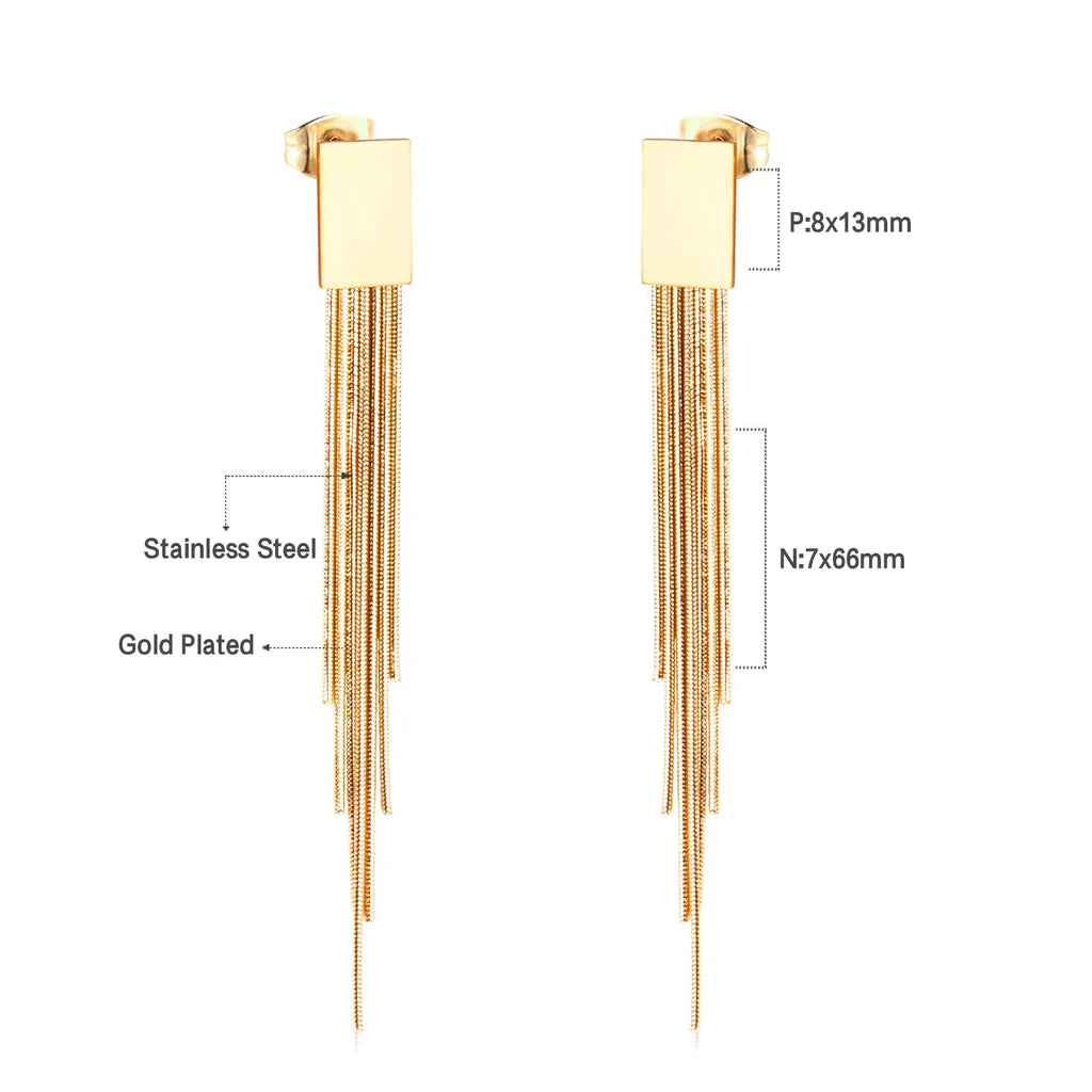 Elegant Drape Tassel Drops