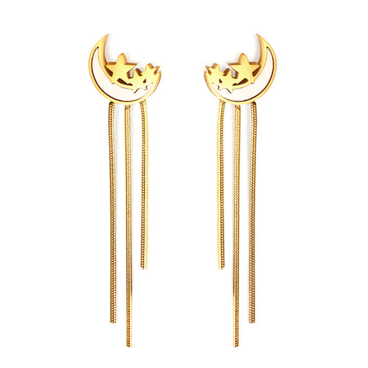 Boucles d'oreilles pendantes Luna Starfall