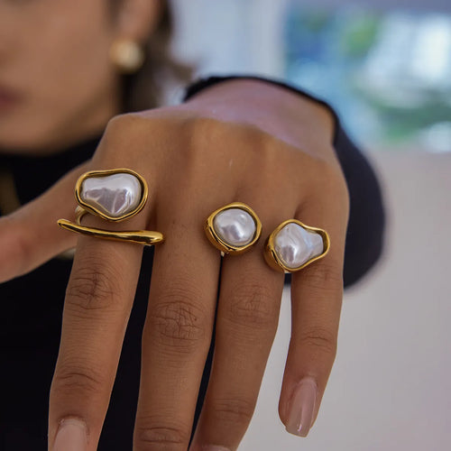 Single Pearl Ring