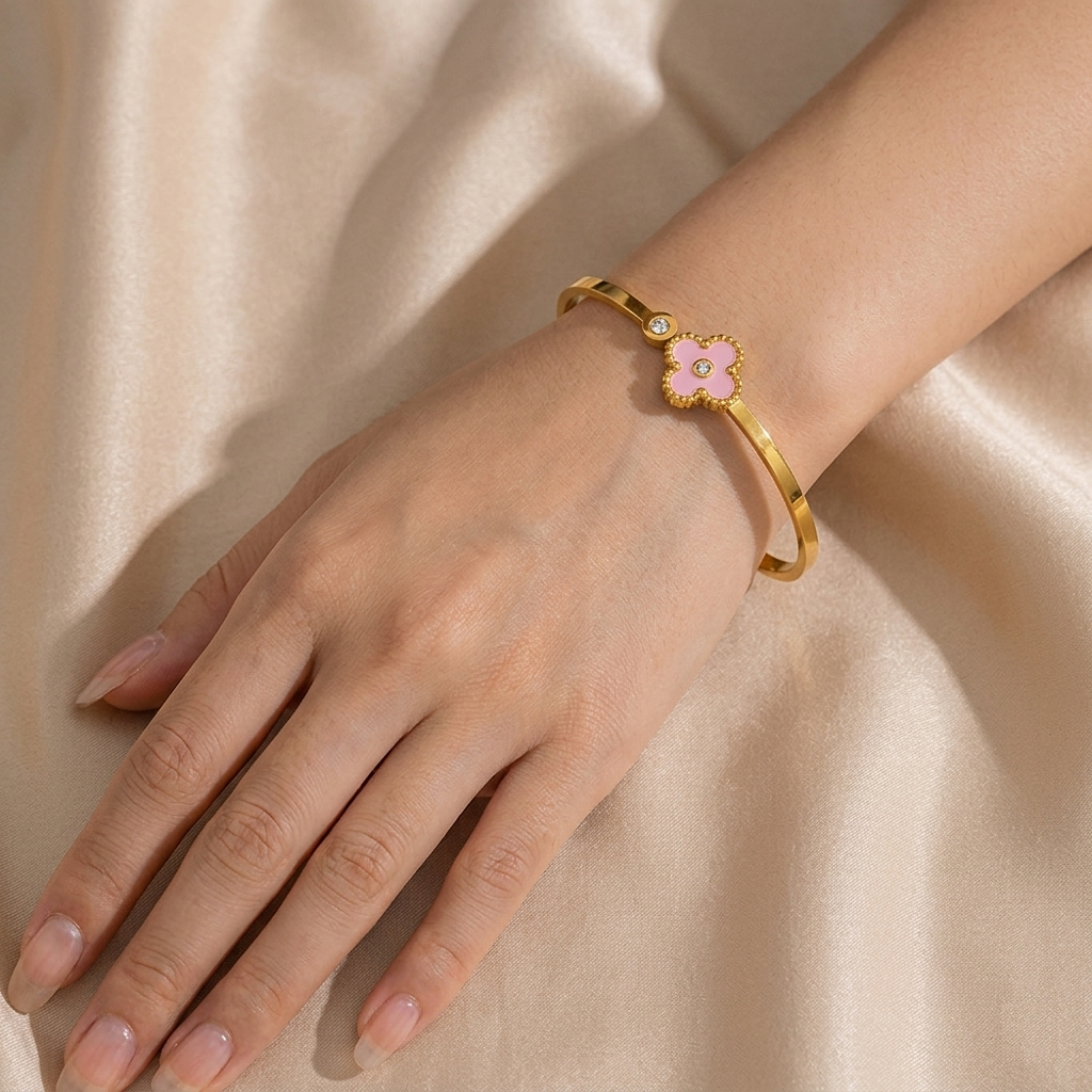 Bracelet trèfle