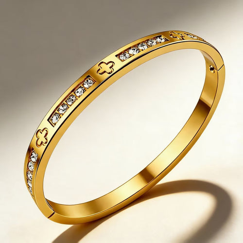 Exquisite Stainless Steel Bangle – Akvira Luxe
