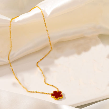 Collier Trèfle à Cinq Feuilles