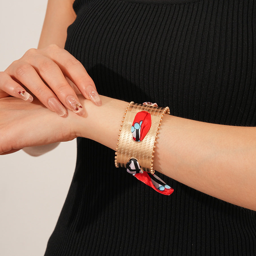 Chic Scarf Wrap Bracelet