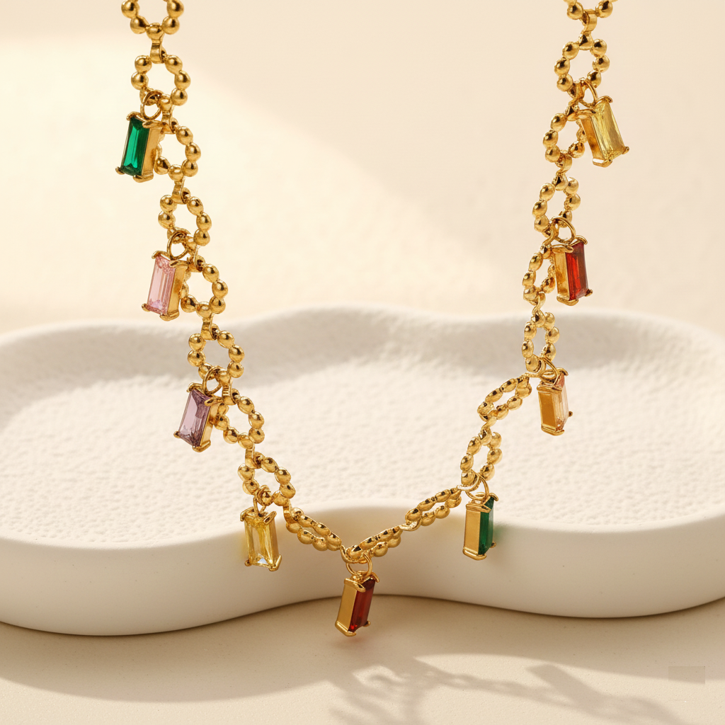 Collier Spectre Sept Pierres