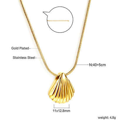Collier pendentif coquillage Brise marine
