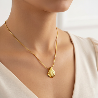 Collier pendentif coquillage Brise marine