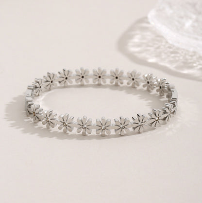 Daisy Flower Bangle