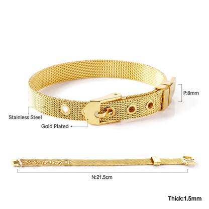 Mesh Watch Belt Bracelet