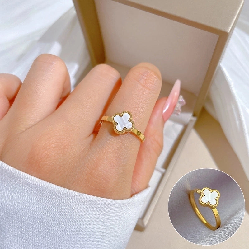 Four Leaf Clover Ring