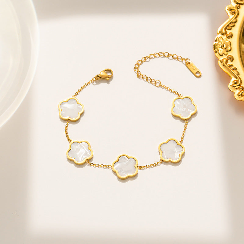 Clover Flower Bracelet